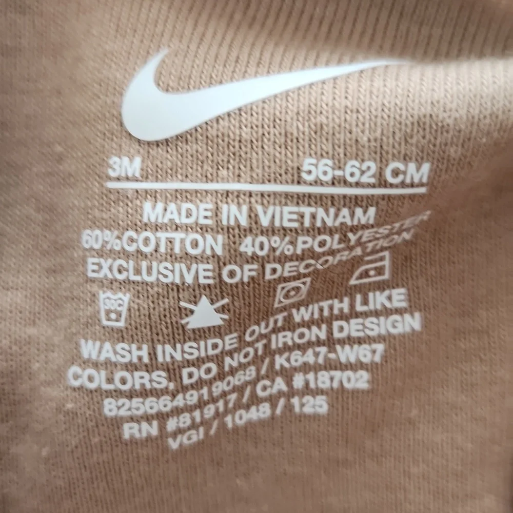 Nike Tan & Cream 2 Piece Bodysuit Set - Picture 13 of 13